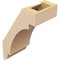 Ekena Millwork 5-inch W x 8-inch D x 12-inch H Aspen Rough Cedar Woodgrain TimberThane Knee Brace, Primed BRCUR05X08X12ASPRCPR - alternate 6